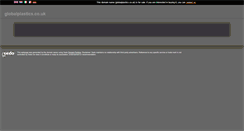 Desktop Screenshot of globalplastics.co.uk