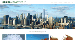 Desktop Screenshot of globalplastics.net