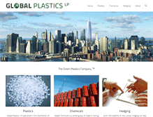 Tablet Screenshot of globalplastics.net